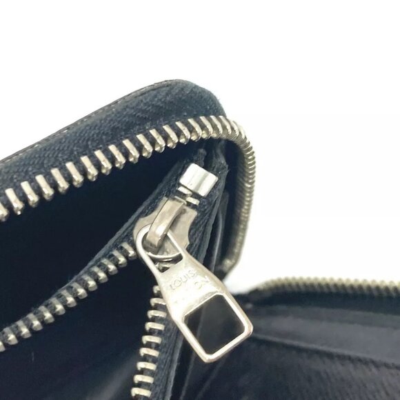 LOUIS VUITTON N63095 Zippy Wallet-Vertical Long Wallet Black/SilverHardware - Picture 16 of 16